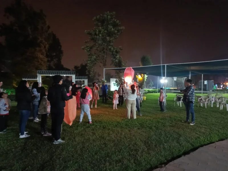 Festival de linternas nocturno